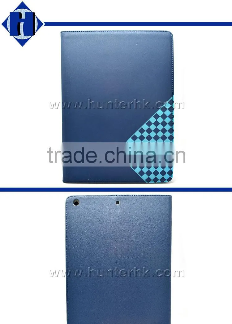 Blue Color PU Leather Tablet Case For iPad Mini