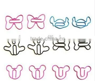 Hot sale Multiple Shaped Metal Paper Clip For Office