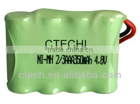 nimh battery pack 4/5aaa 450mah 6v