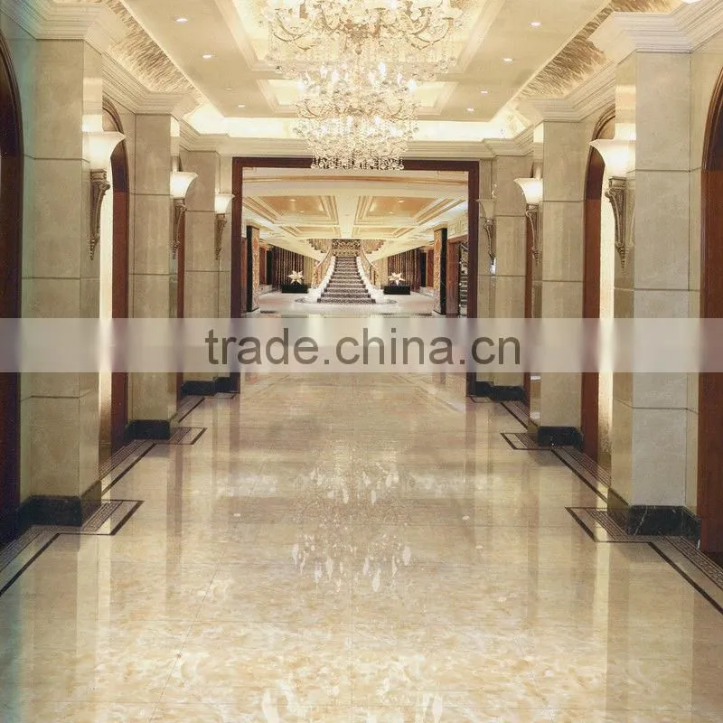 Foshan China crystal white glass floor tiles
