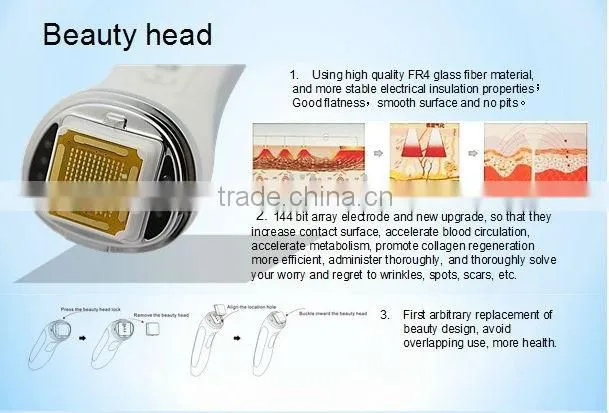 Portable Dot Matrix RF Radio Frequency Fractional RF Firm face lifting