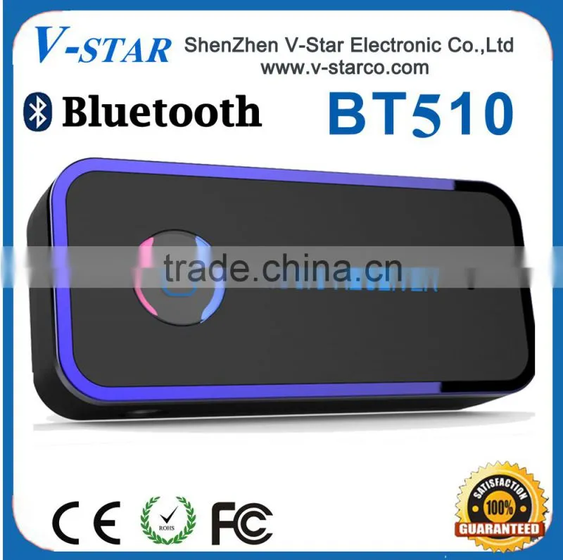 New product Car Bluetooth Receiver with 3.5mm Stereo Output for Home and Auto Stereo System