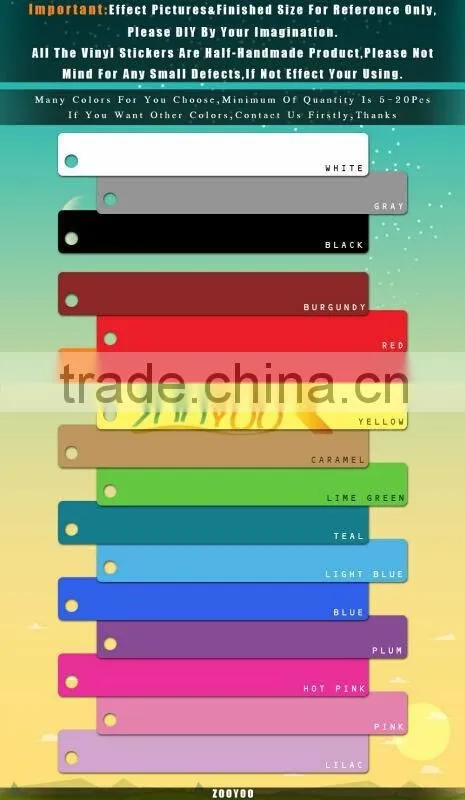 Welcome sweet home decoration wall decals ZYVA-8253-NA decorative removable vinyl wall stickers for home