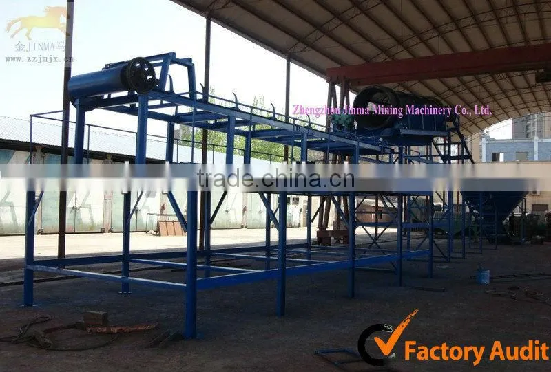 Municipal Solid Waste Sorting System Garbage trommel screen
