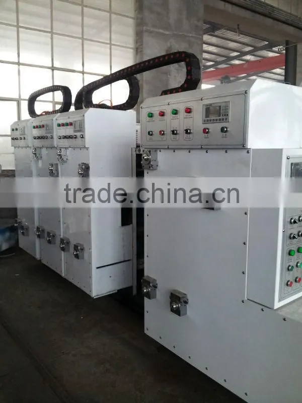 high speed flexo printing slotting rotary die cutting machine