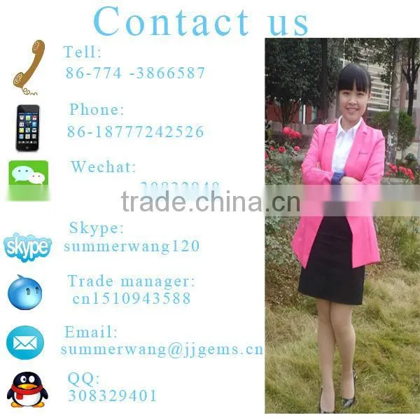 Best Selling round shape synthetic blue spinel