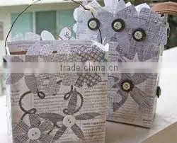 Customzied unique christmas paper bags