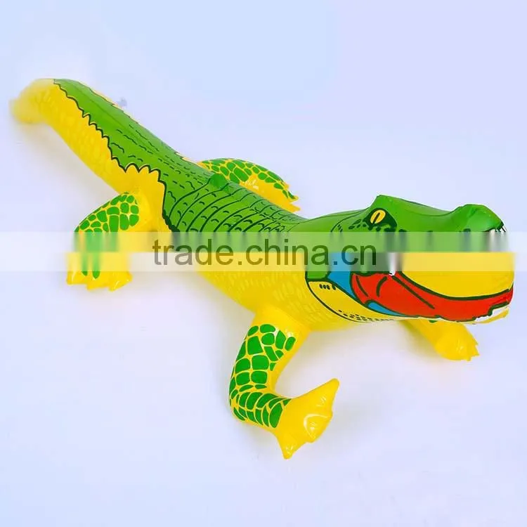 PVC toys inflatable crocodile for kids
