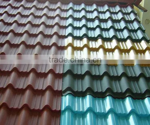 New design roof tile in a variety of colors