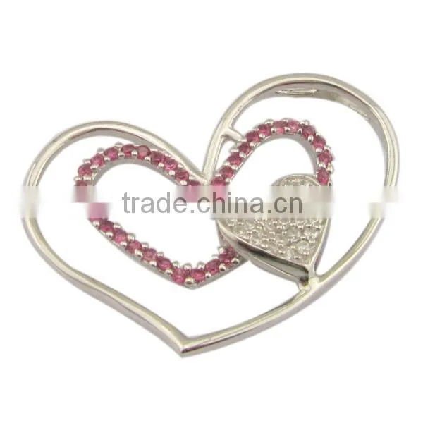 silver jewelry pendant gift for girlfriend