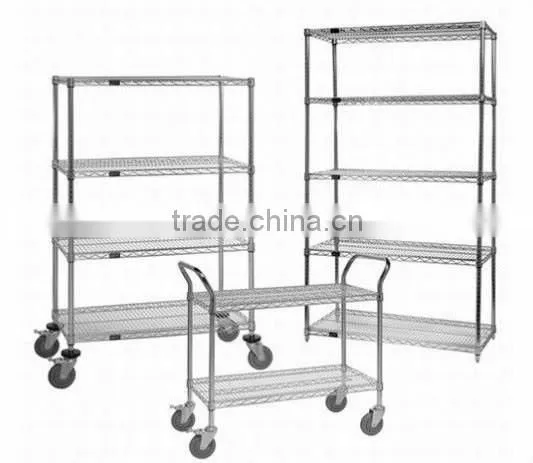 Factory directly selling wire mesh shelving wire closet shelving kitchen wire shelving