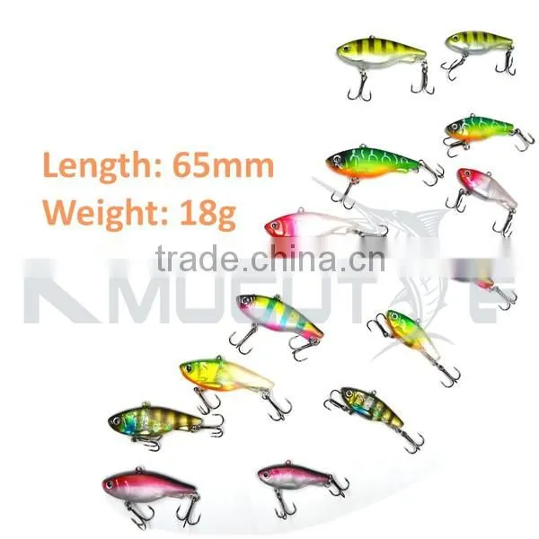 CS003 6.5cm 17.6g soft VIB fishing lure Lead shad lure soft fishing lure TPR shad bait