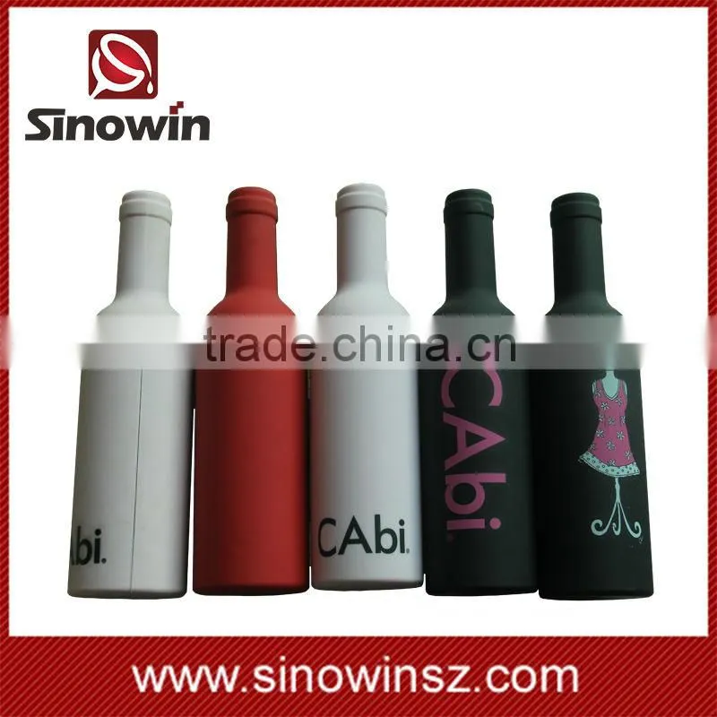Wine Accessory Tool Gift Set with Pourer Collar Cork-Screw Stopper SW-WS-08