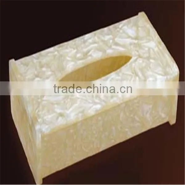 2014 New Hotel Square Clear Acrylic Tissue Box