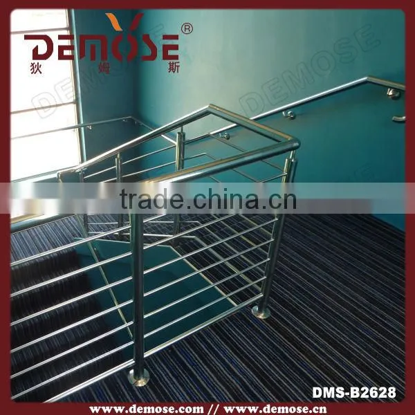 aluminum square pipe railing stair handrail