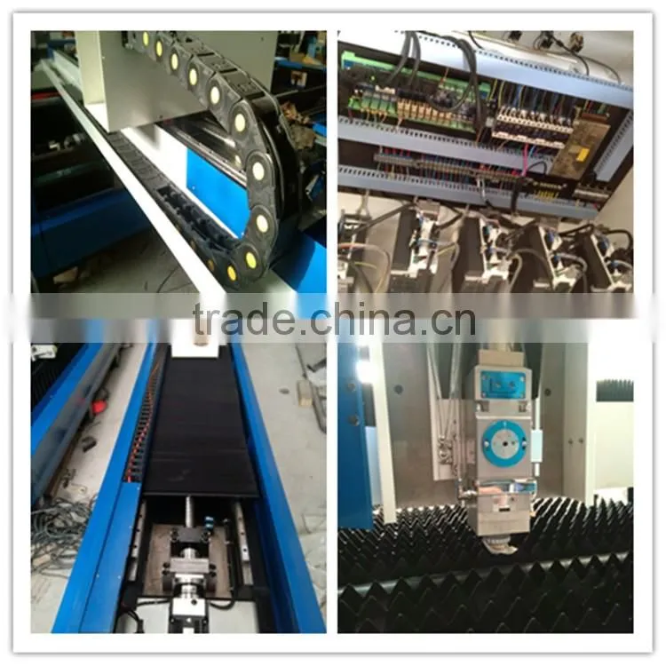 High Precision Low price 1530 1000W fiber metal laser cutting machine of Dowell