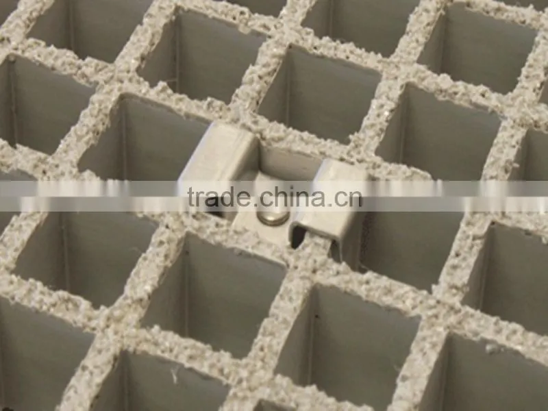 Gritted Surface Industrial Floor Grating With Heavy Loading