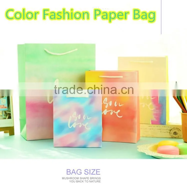 2016 Hot Sales Luxury Design Fashion Paper Bag