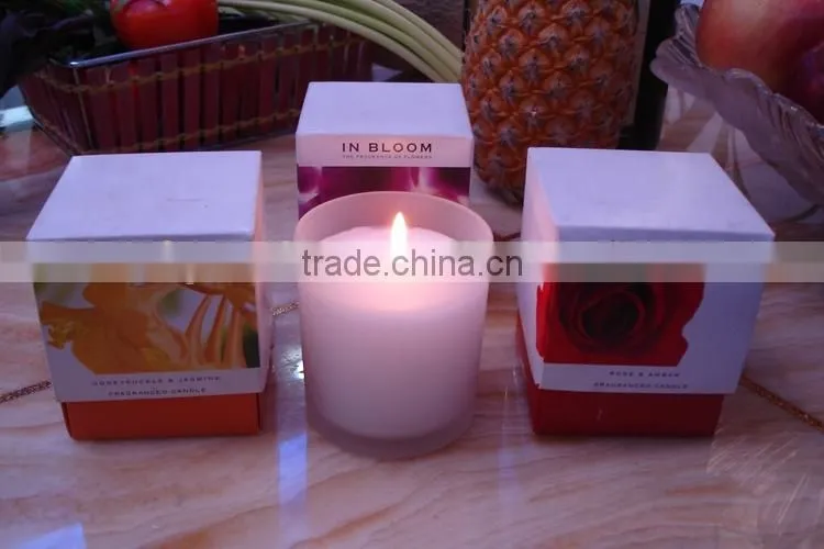 Hot sale for decoration gift box scented soy candle