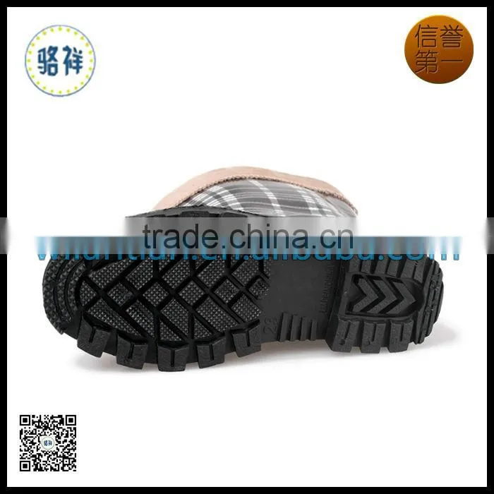 Women Warm cheap transparent PVC rain boots