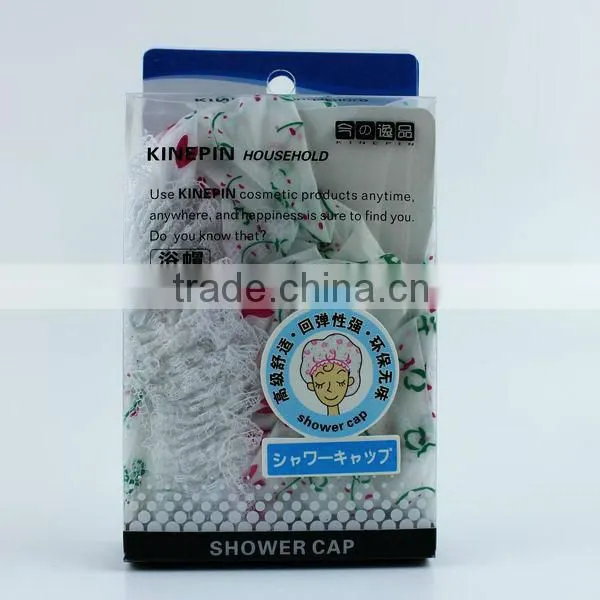 Hot Clear Shower Cap PVC Packing Box