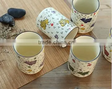Japanese And Wind Beautifully Hand-Painted Ceramic Cup C02