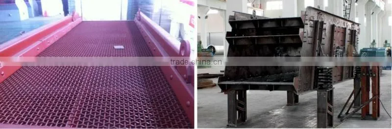 High frequency silica sand vibration screen machines manufacturer