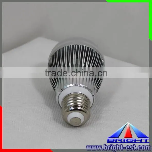 Led Bulb 360 Degree, AC220V/110V 5W 6W white and warm white led sensor bulb light, Motion Sensor Led Bulb