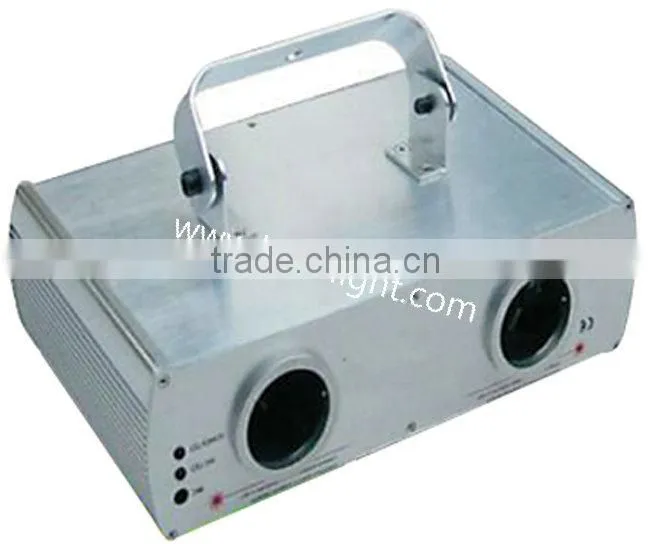 180mw Red+Green Three Heads Motor Beam Laser Disco Lighting/Three Head Scanning Stage Laser Light