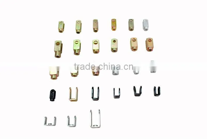 Gas spring brackets