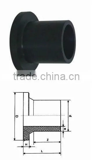 Factory direct sales all kinds of swaged flange fittings , natural gas pipe flange fittings , pe flange adaptor