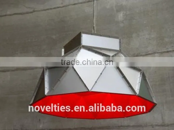 Dutch Designer Hanging Lamp Heavy Industrial Look-and-Feel Metal Triangles Pendant Lights