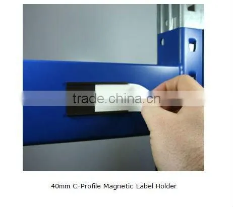 c profile magnet,c profile magnetic strip,warehouse magnet,label magnet holder,magnetic pouche,1.5mm,factory directly,data cards