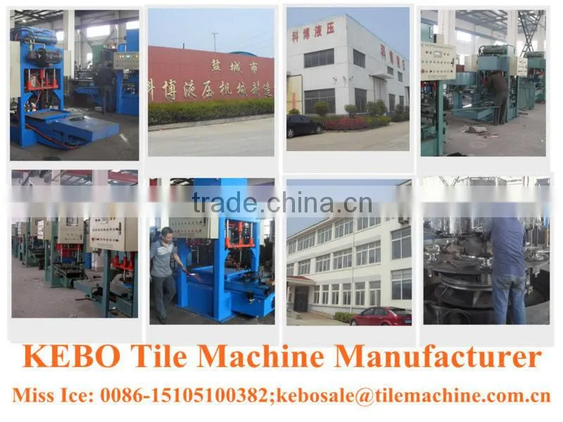 KB-125C different type Concrete roof tile making machine
