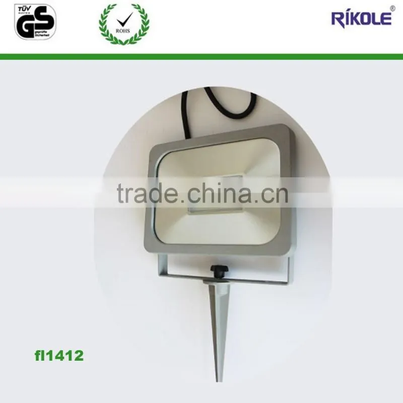 IP65 led slim flood light outside ipad looking earthspike