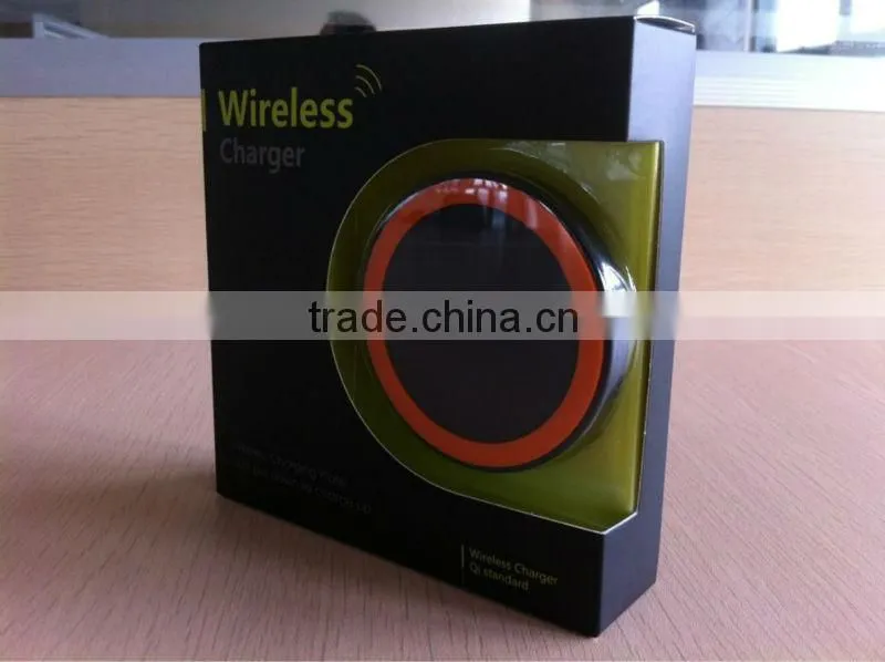 Wholesale qi wireless charging pad for Samsung S6 mobile phone mobile accessories