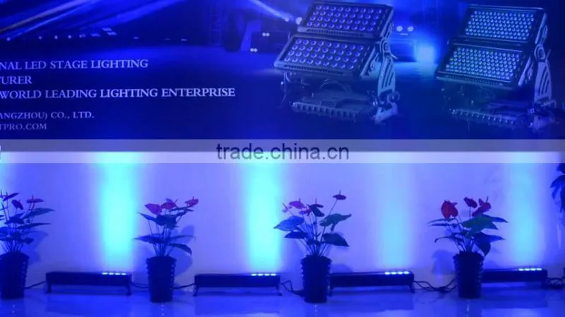 high brightness waterproof 8X15W led wall washer outdoor bar light