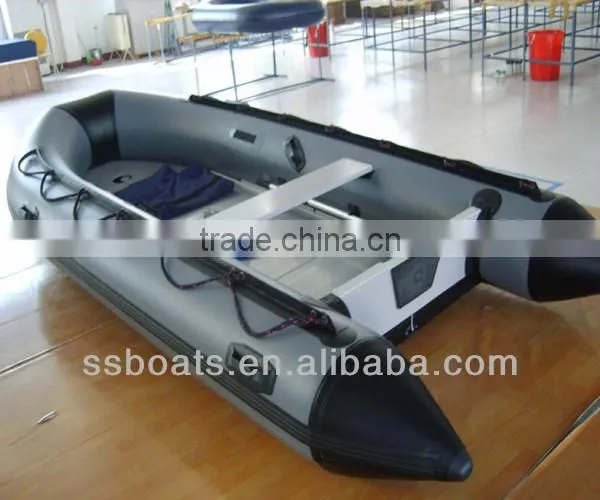 Sunshine PVC 6 person aluminum floor fishing speed boat