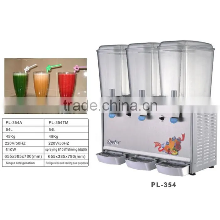 Easy-cleaning small juice dispenser