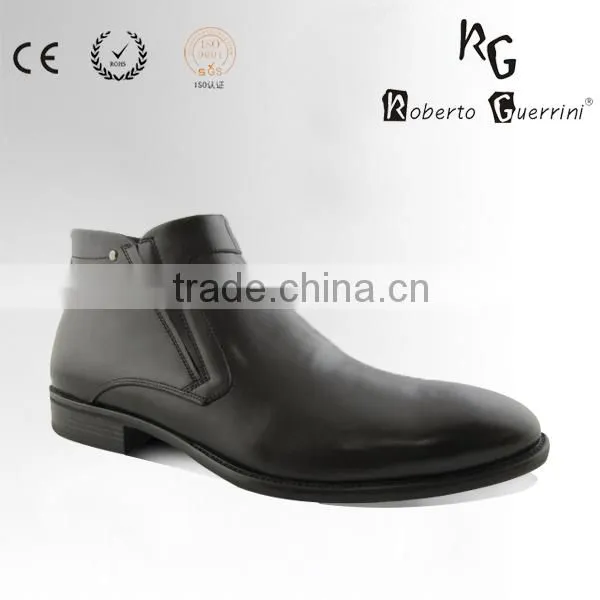 Roberto Guerrini Leather No Lace Boots
