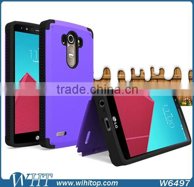 For LG G4 Case, Hybrid 2 in 1 Combo Heavy Duty Rugged Armor Case