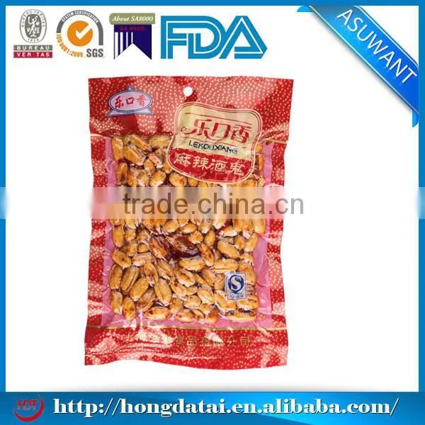 vacuum bag for nuts / laminated vacuum bag / vacuum plastic packaging bag