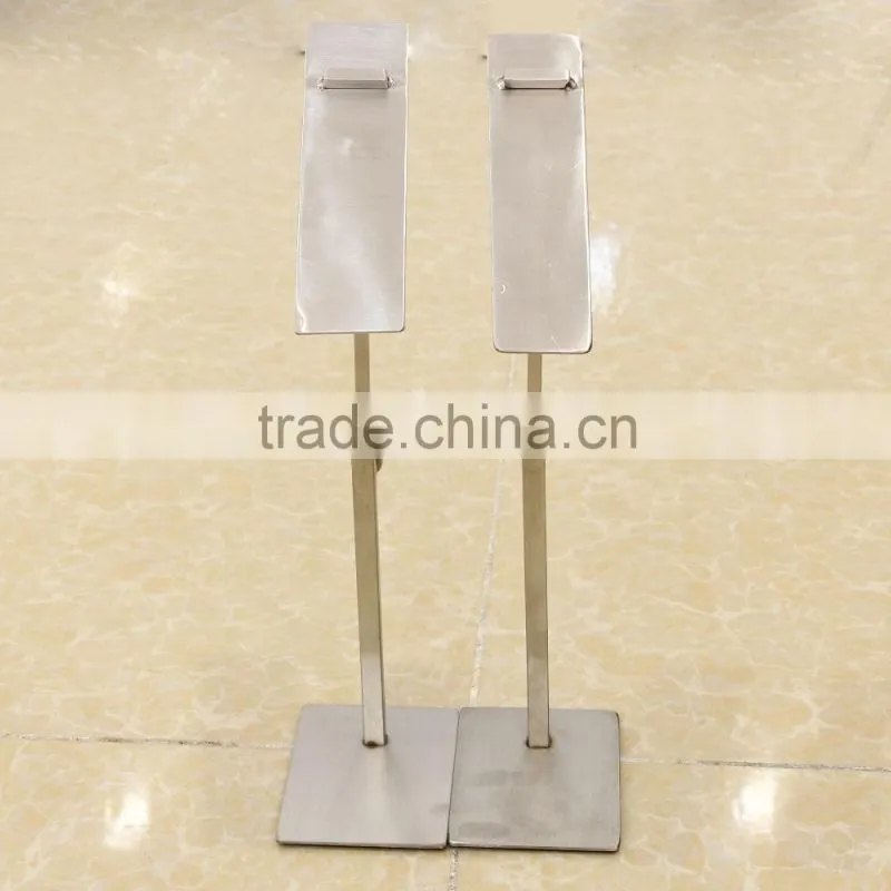 Portable adjust metal shoe store display racks