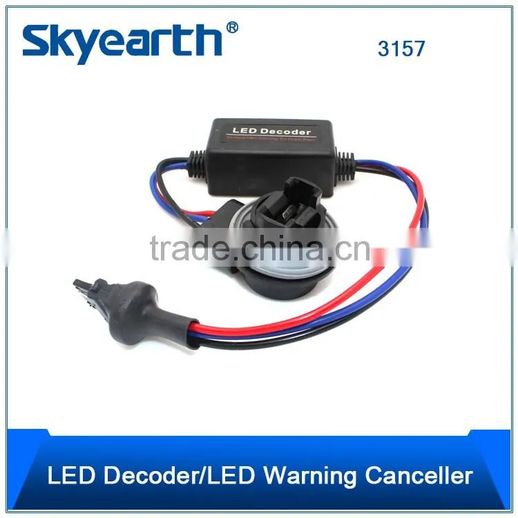 car LED error canceller LED xenon light warning canceller for 3157