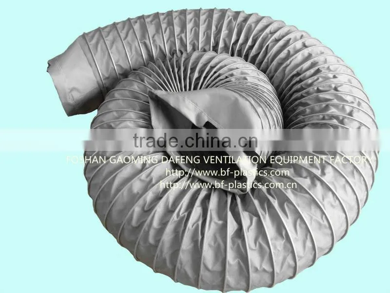 Fire proof fiber glass heat resistant heater air duct