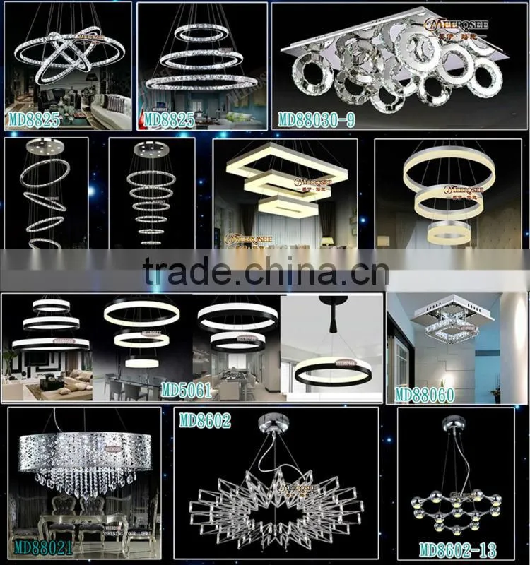 Super Decorative Pendant Light,Crystal Luster Chandelier Lighting,Candle Pendant Lamp MD3148 L