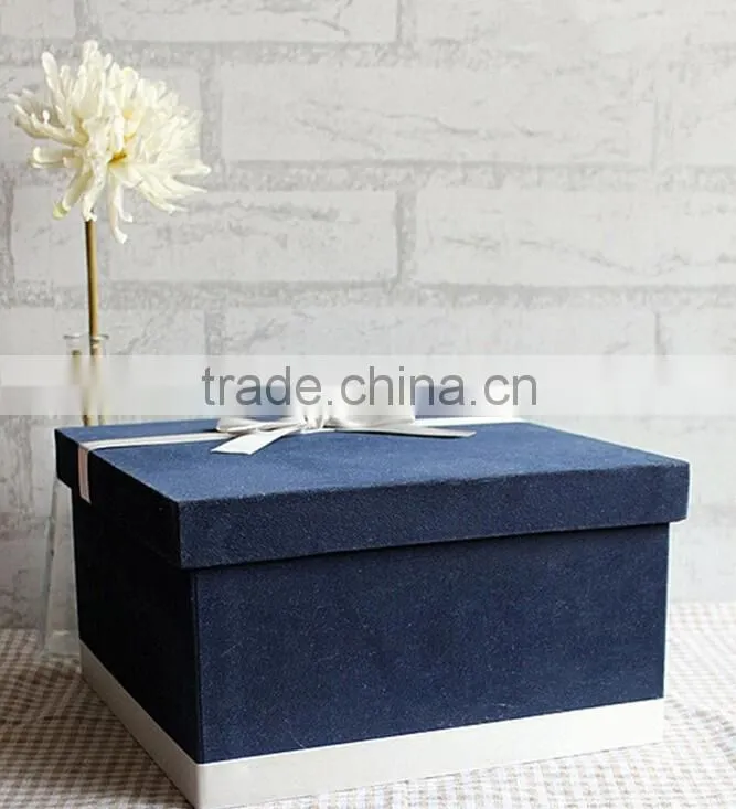 Elegant flower gift packaging box wholesale