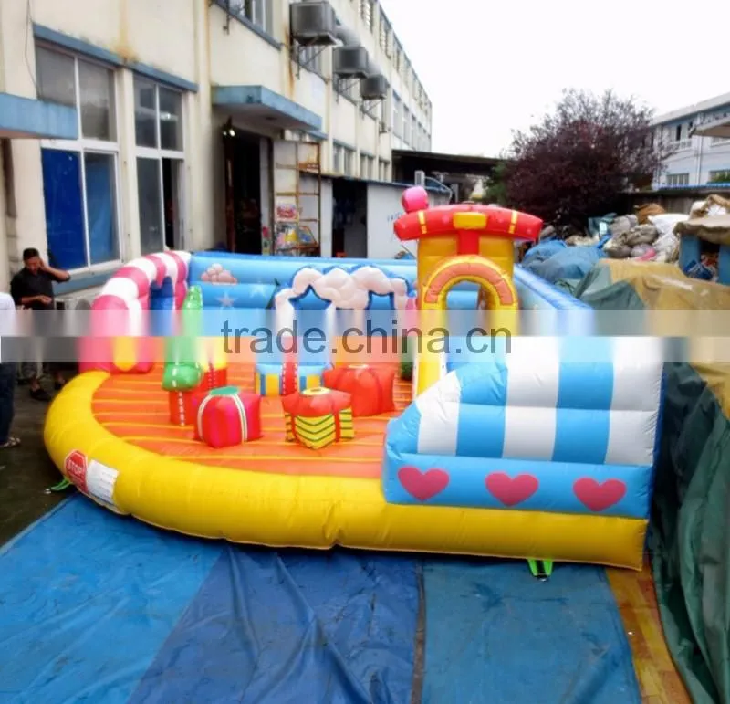 tomas the train inflatable combo jumper