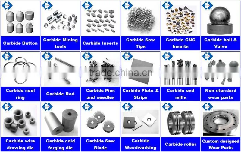 Tungsten Carbide Round Rod, Solid Carbide Rod, Ground carbide rod