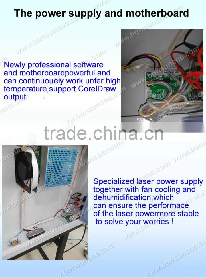 2015 hot sale high precision BS 4060 3d crystal laser engraving machine price is good